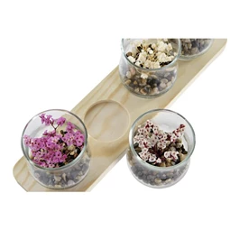 Dekoráció szárazvirág 29x8,5x10 cm