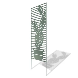 Dekorációs panel kaktusz mintával 0,6x1,5 m
