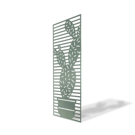 Dekorációs panel kaktusz mintával 0,6x1,5 m