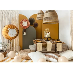 Dekorációs rozetta leo, mix, 26-43 cm S/3