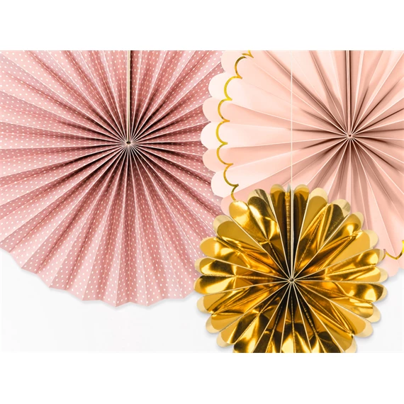 Dekorációs rozetták keverék S/3