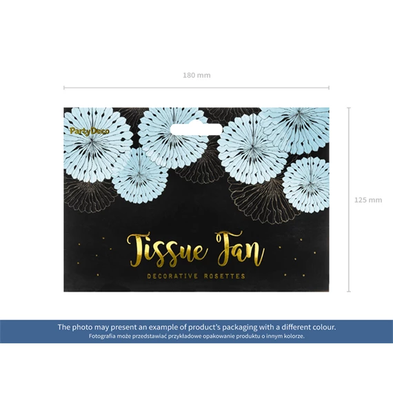 Dekorációs rozetták levendula 20-30 cm S/3