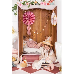 Dekorációs rozettavirágok mix 26-43 cm S/3