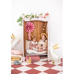 Dekorációs rozettavirágok mix 26-43 cm S/3