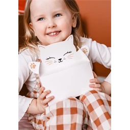 Dekoratív macska alakú tortadobozok 19,5x8x19 cm S/6