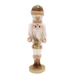 Diótörő dobbal, glitteres 47 cm