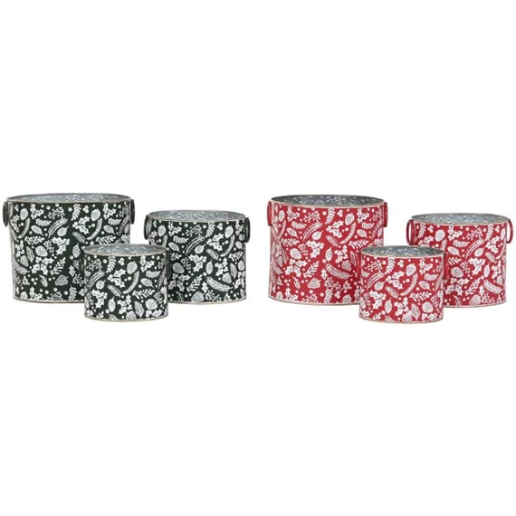 Doboz szett 28,5x19,5x24 cm 2 féle S/3