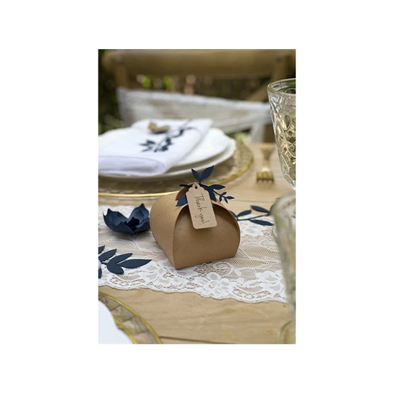 Dobozok címkékkel 6x6x5,5 cm S/10