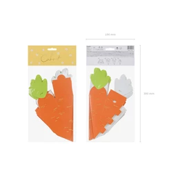 Dobozok répa, mix, 7,5x26,5x7,5 cm S/6