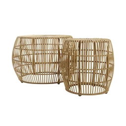 Dohányzóasztal szett 70x70x50 cm S/2