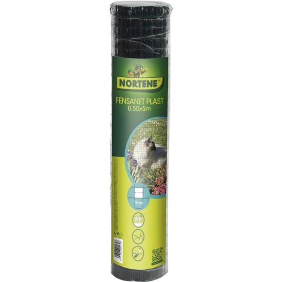 Drótháló műanyag bevonattal 0,5x5 m