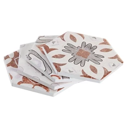 Edényalátét mozaikos 20x20x0,7 cm 4 féle