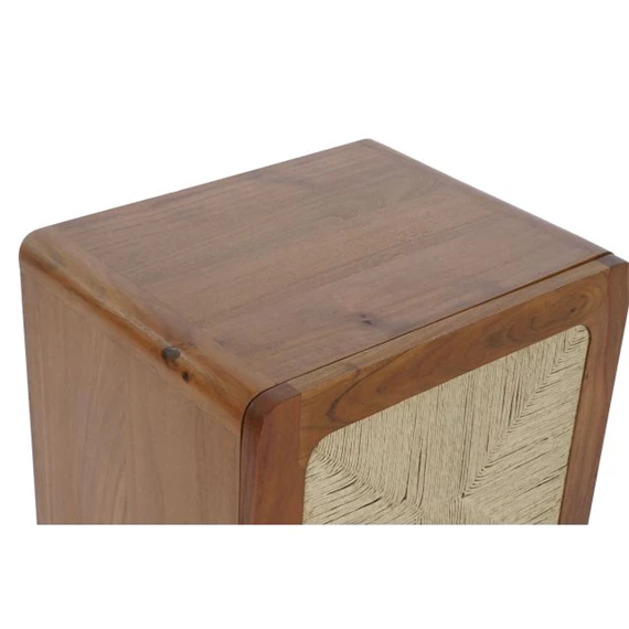 Éjjeliszekrény fonott 50x40x50 cm