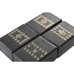 Ékszertartó 15x10x6,5 cm 4 féle