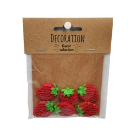 Eper öntapadós 2,2x2,8x1,8 cm S/6