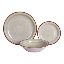 Étkészlet 27,5x27,5x3,3 cm S/18