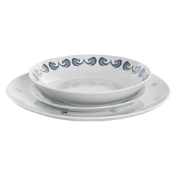 Étkészlet 27x27x3 cm S/18