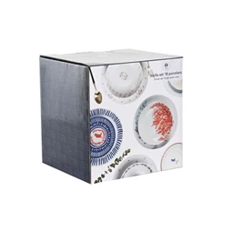 Étkészlet 27x27x3 cm S/18