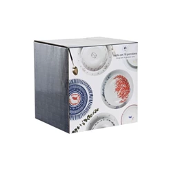 Étkészlet 27x27x3 cm S/18