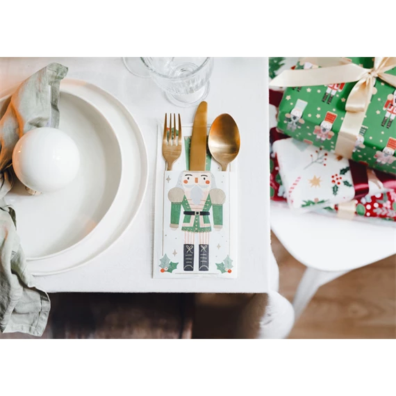 Evőeszköztartó diótörő 10x20 cm mix S/6