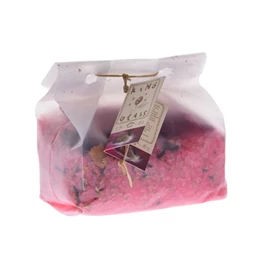 Fürdőkristály - Gyógynövényes, Hibiszkuszos 500 g