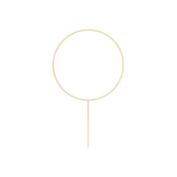 Fa tortadísz karika 24,5 cm