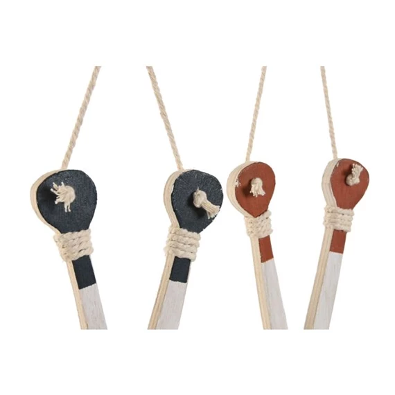 Fali dekoráció evezőlapátok 15x2x48 cm 2 féle