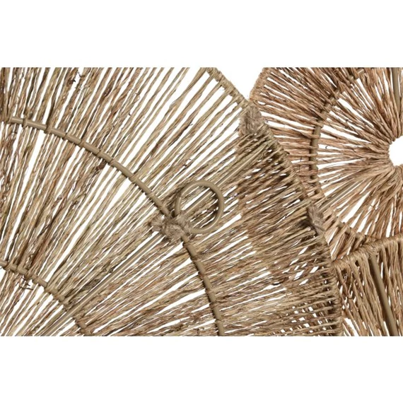 Fali dekoráció körök 116x1x46 cm