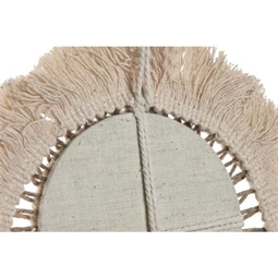 Fali dekoráció tükörrel 20x1x20 cm S/3