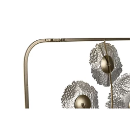 Fali dekoráció virág 50x5x50 cm