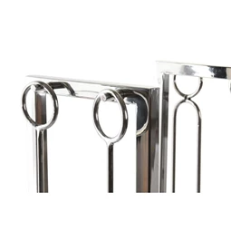 Fatartó szett nikkelezett 6x1x54 cm S/4