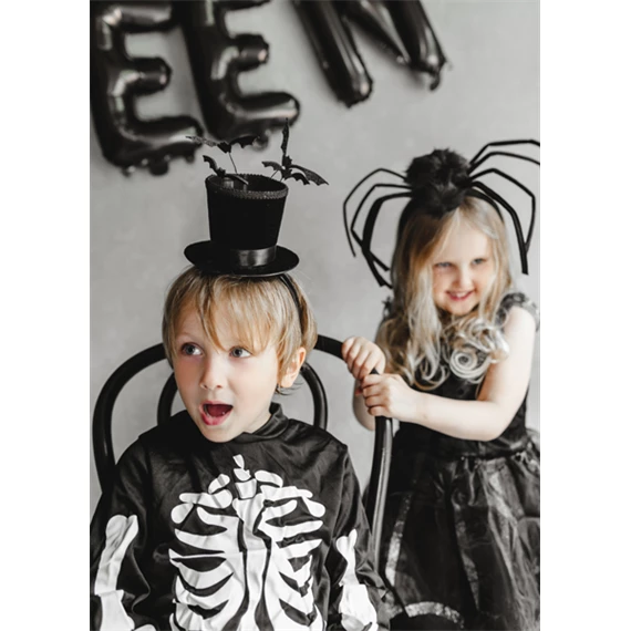 Fejpánt pók 19x32 cm fekete