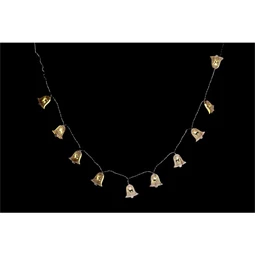 Fényfüzér LED-es harang 6,5x1,4x5,8 cm