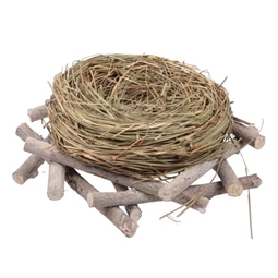 Fészek gallyakkal 17,5x7 cm