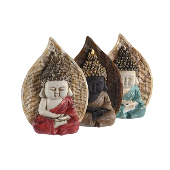 Figura Buddha 16,5x7,5x22,5 cm 3 féle