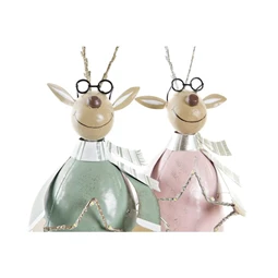 Figura LED-es rénszarvas 9x6x28 cm 2 féle