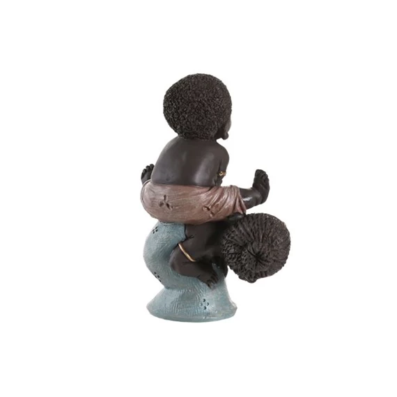 Figura afrikai 13,5x7,5x14,7 cm 2 féle