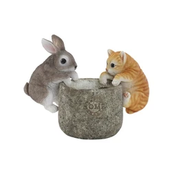 Figura állatok 9x9x15,5 cm 3 féle