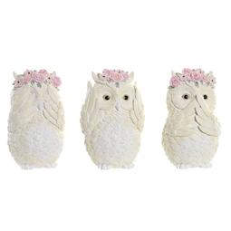 Figura bagoly 9,5x8x14 cm 3 féle