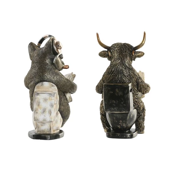 Figura bika, kutya 14,5x11x20,5 cm 2 féle