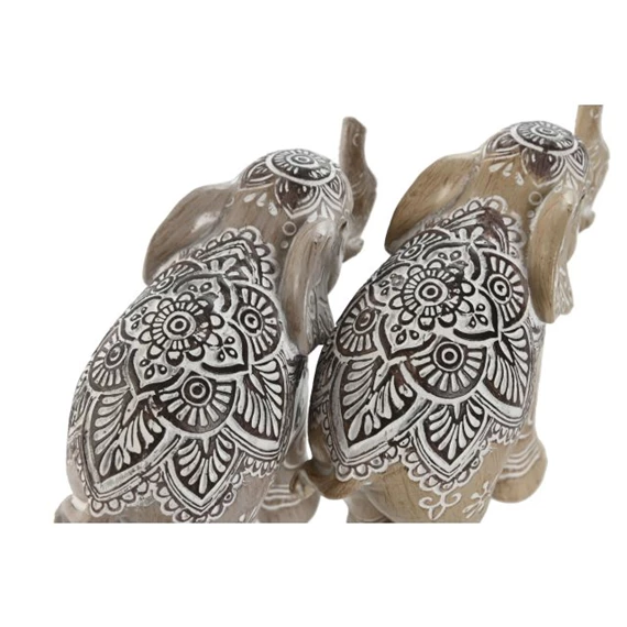 Figura elefánt 11x4x9 cm 2 féle