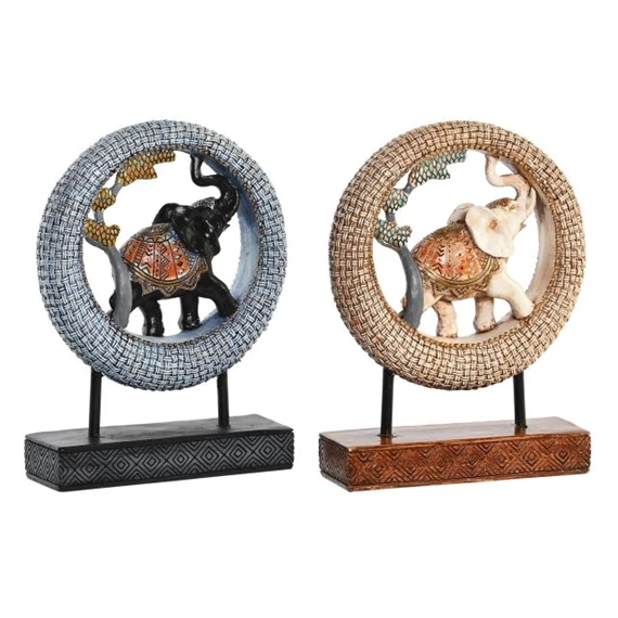 Figura elefánt 19,5x6,3x25,5 cm 2 féle