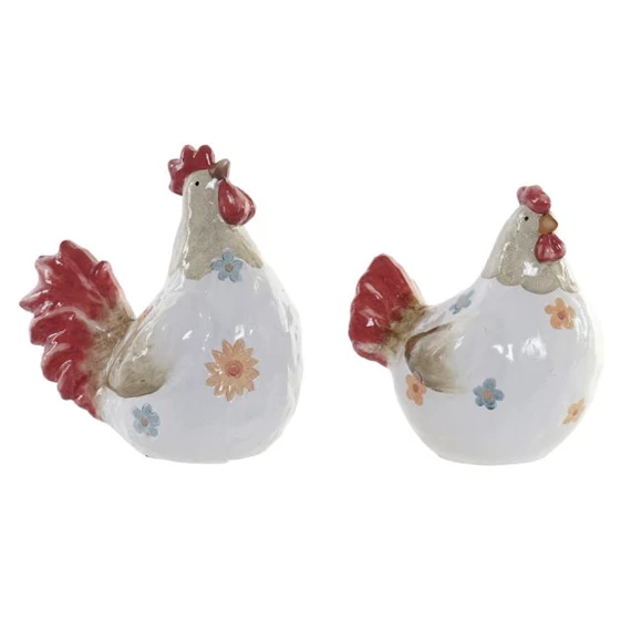 Figura kakas, tyúk 14,5x23x23,5 cm 2 féle