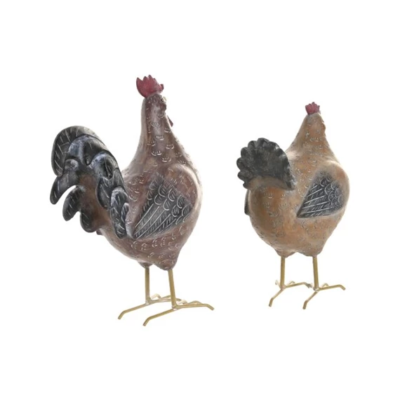 Figura kakas, tyúk 24,5x12x29 cm 2 féle