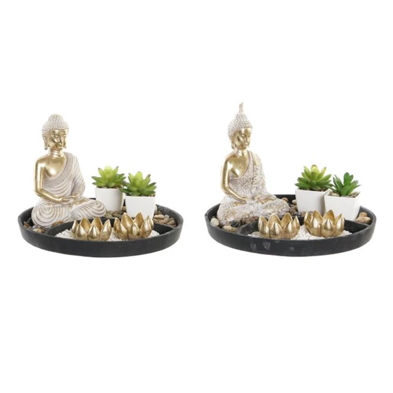 Figura kert zen 26x26x18 cm 2 féle