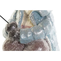 Figura kisfiú, kislány lámpással 29x18x34 cm 2 féle