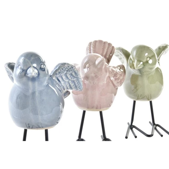 Figura madár 14,5x9x13,5 cm 3 féle
