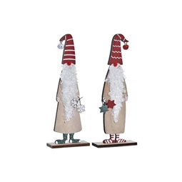 Figura mikulás 9,5x4x25 cm 2 féle