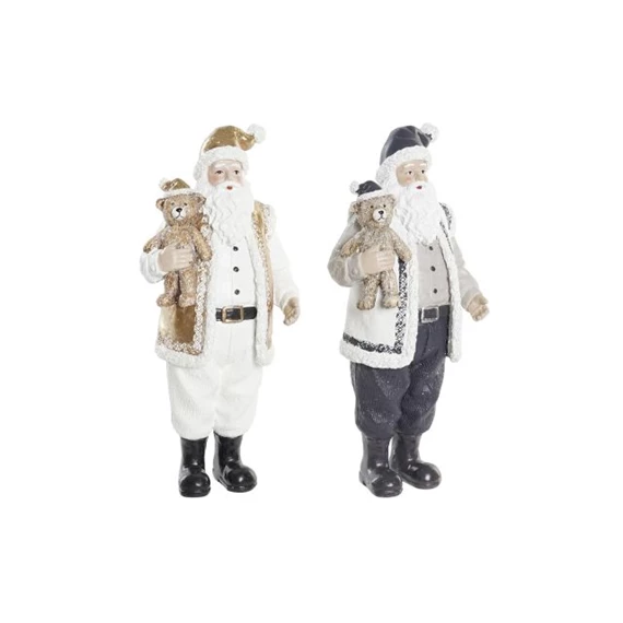 Figura mikulás 12x9x27 cm 2 féle
