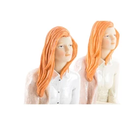 Figura nő ülő 15x18x19,5 cm 2 féle